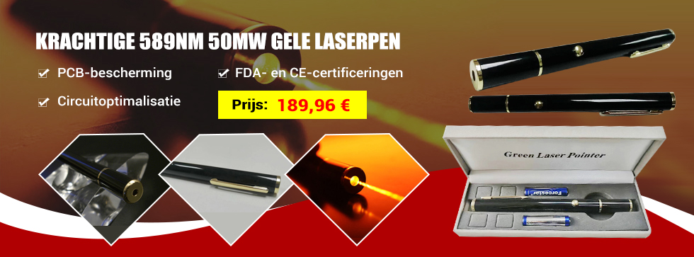 589nm Gele Laserpen