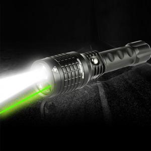 LED zaklamp 100mW groene laser