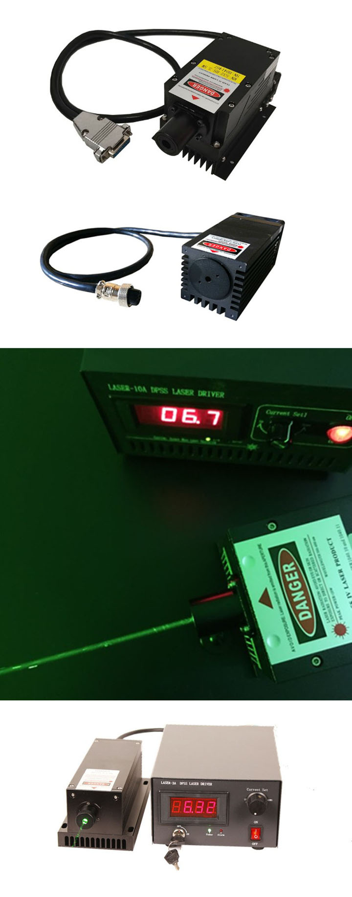 532nm DPSS Groene Lasermodule