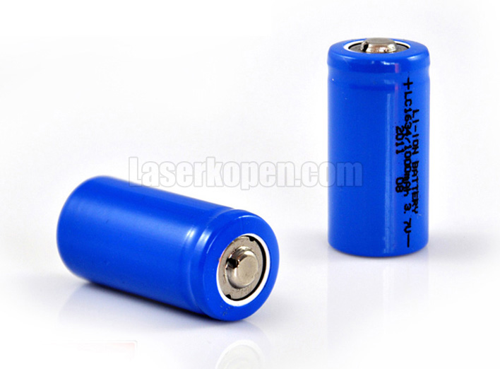700mAh 16340 oplaadbare batterij
