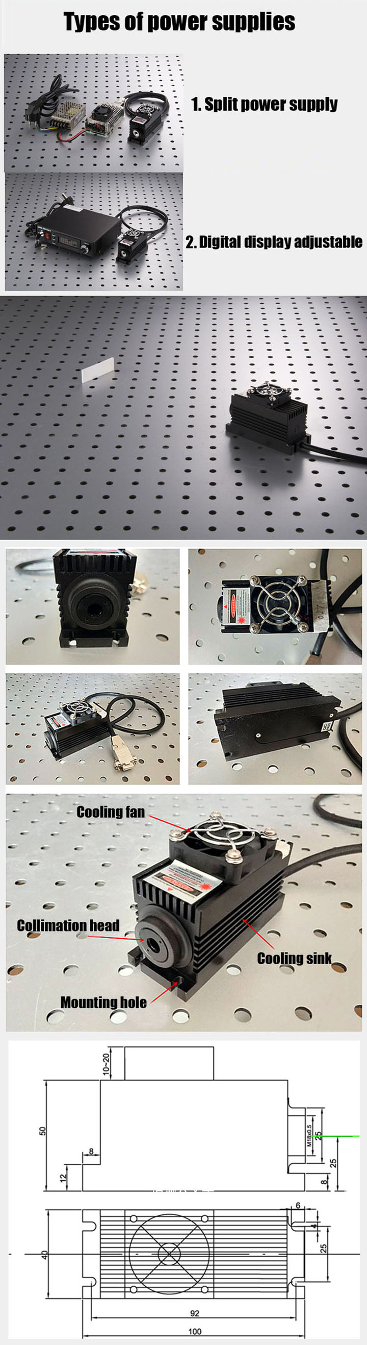 980nm Infrarood Halfgeleider Laser