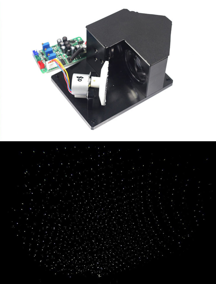 Witte laser projector 2000mW (2W) voor